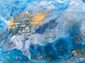 Julie Clark: Blue and Gold II