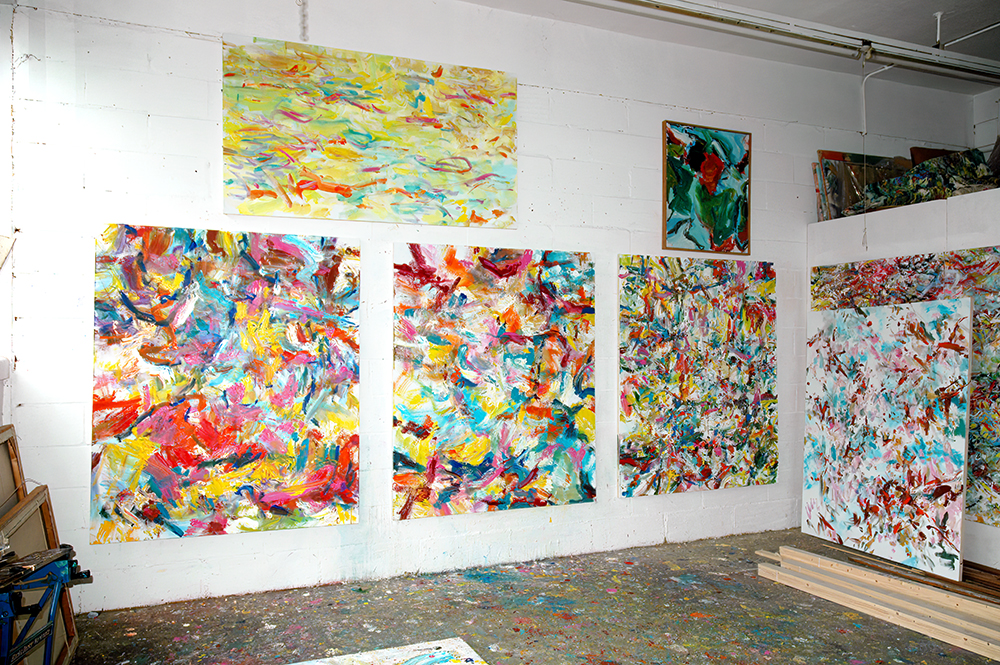 David Lendrum, Studio Display of Paintings 2005