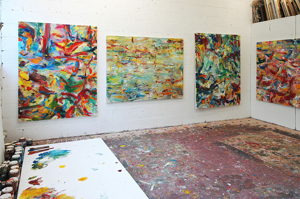 David Lendrum, Studio Display 2007 with Palette on the Floor