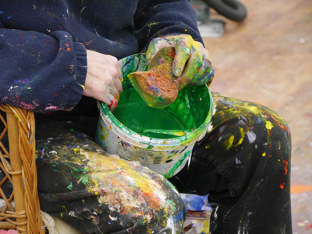 David Lendrum, Mixing Paint 2020